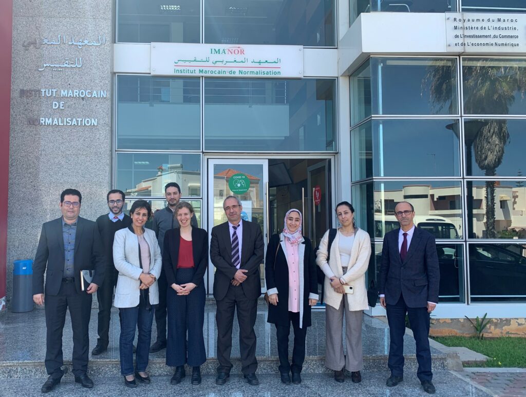 Warm welcome during the visit of the Moroccan standardization institute IMANOR. © PTB