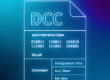 Pictorial representation of a certificate that is only available in digital format. Text: DCC (digital calibration certificate). It contains text boxes with the following designations: Administrative Data Result Comment Configuration File Data Sheet Raw Data